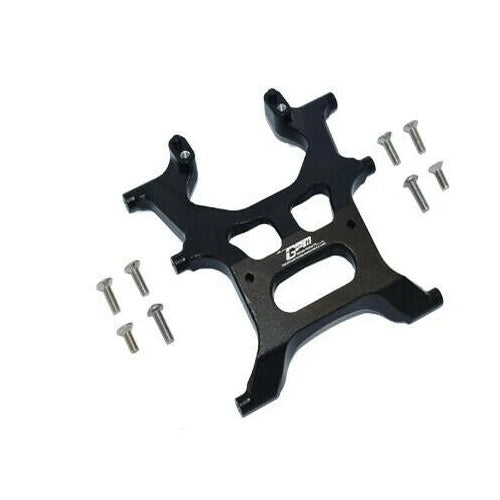 GPM SCX3015RA-BK Aluminum Rear Chassis Support Frame Black Axial 1:10 SCX10 III - PowerHobby
