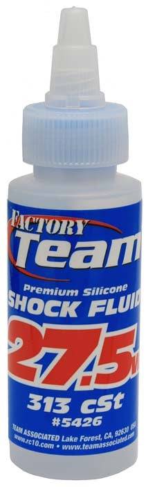 Associated 5426 Silicone Shock Fluid Oil 27.5 Weight 2 oz - PowerHobby