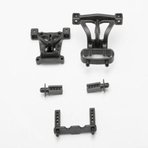 Traxxas 7015 Front & Rear Body Mounts w/Posts 1/16 Slash Rally Summit - PowerHobby