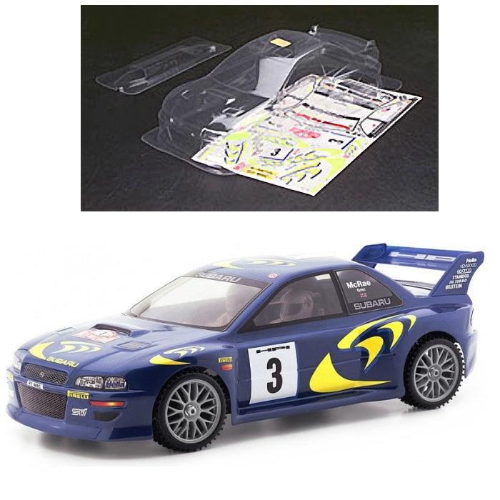 HPI Racing 7049 Subaru Imrpeza WRC 1998 Clear Body 200mm Sprint 2 / E10 /NItro 3 - PowerHobby