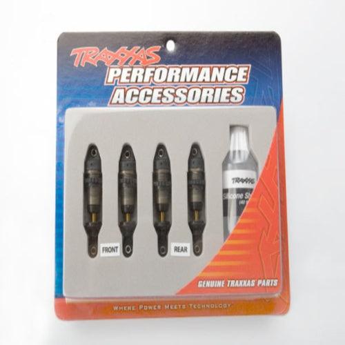 Traxxas 7061X GTR Hard Anodized Shocks (4) 1/16 Summit/Rally/Mustang/Slash - PowerHobby