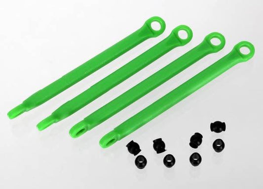 Traxxas 7118G Molded Composite Push Rod Set Green (4) E-Revo - PowerHobby