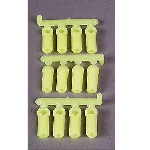 RPM 73377 Heavy Duty Rod Ends Yellow 4-40 (12) - PowerHobby