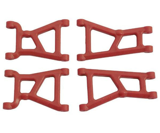 RPM 73469 Front / Rear A-Arms for Helion Animus 18SC / 18TR Red - PowerHobby