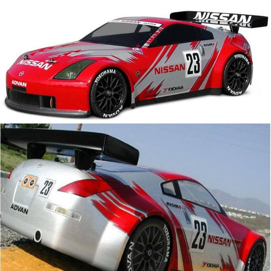 HPI 7385 Nissan 350Z NISMO GT Race Clear Body 190mm Sprint 2 Sport / Flux /Drift - PowerHobby