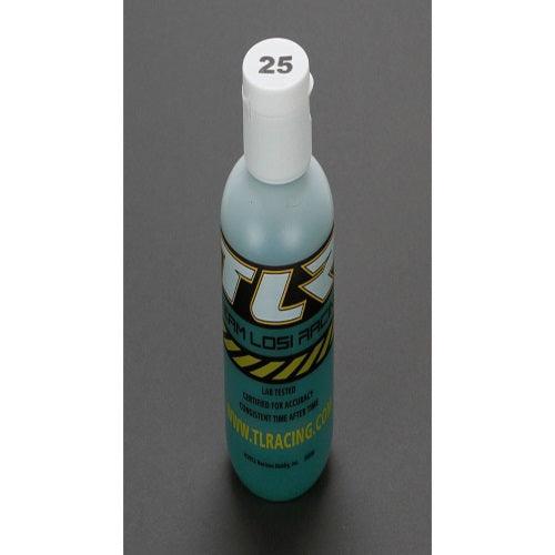 Losi TLR74022 Silicone Shock Oil 25wt 4ounce 8ight 3.0 2.0 E TEN-SCTE XXX-CR - PowerHobby