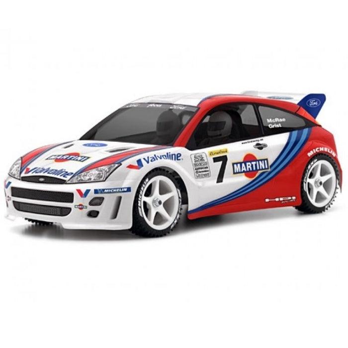 HPI Racing 7412 Ford Focus WRC Clear Body 200mm Nitro 3 / Sprint 2 / Rally - PowerHobby