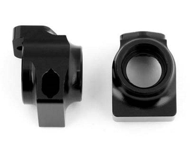 Team Associated 92099 Black Aluminum Rear Hubs RC10B64 RC10B64D - PowerHobby