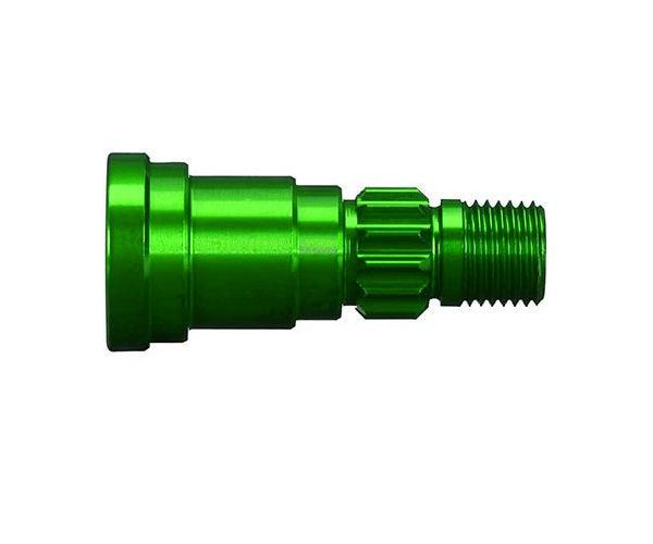 Traxxas 7768G Stub Axle Aluminum green X-Maxx - PowerHobby