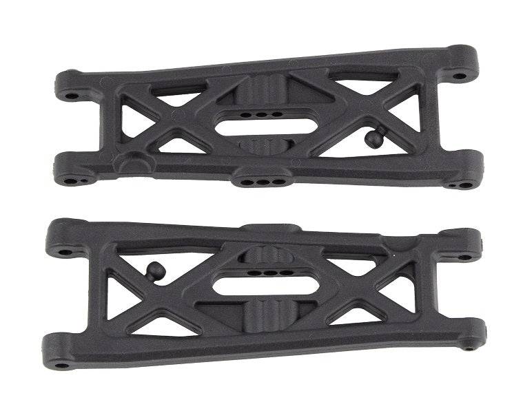 Associated 71149 RC10T6.1 Factory Team Front Suspension Arms Carbon Fiber - PowerHobby