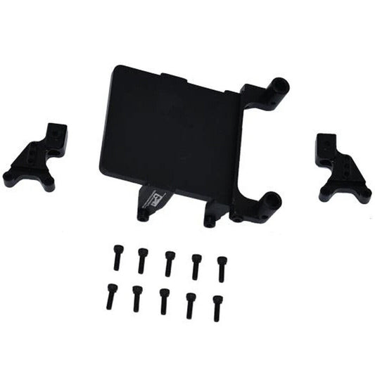 GPM SCX24201FR-BK Adjustable F & R Damper Mount BLK: SCX24 Deadbolt / Wrangler - PowerHobby