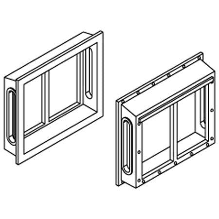 Athearn ATH95350 HO Scale All-Weather Window Set 2 Pane/Shallow/Angle (6) - PowerHobby