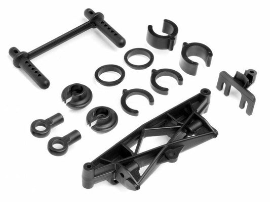 HPI Racing 85256 Shock Parts/Shock Tower Set Wheely King  4x4 - PowerHobby