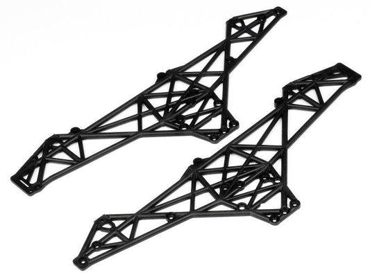 HPI Racing 85266 Main Chassis Set Black Wheely King - PowerHobby