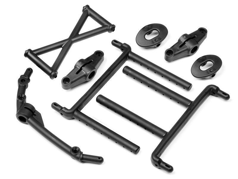 HPI Racing 85417 Body Mount Set (Front/Rear) Baja 5T Super 5SC Flux Baja 5SC - PowerHobby