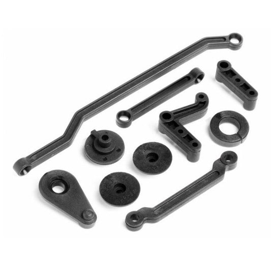 HPI 85605 Steering Linkage Set E10 Ford Mustang / Discount Tire / Falken Tire - PowerHobby