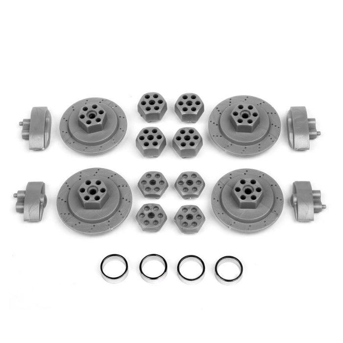 HPI Racing 85608 Hex Hub Set E10 Ford Mustang / Drift / Falken / E10 Vaugh - PowerHobby