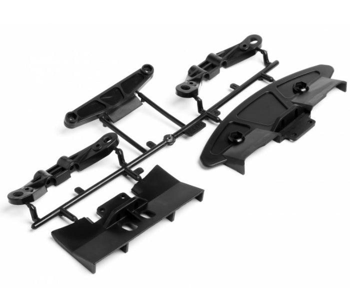 HPI Racing 85609 Bumper / Shock Mount Set E10 / Drift / Ford Mustang / Vaughn - PowerHobby