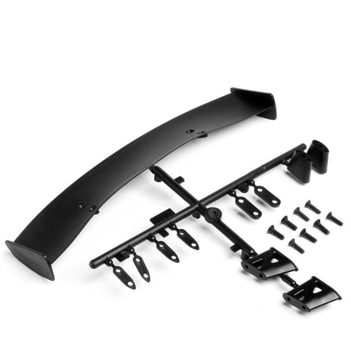 HPI Racing 85612 GT Wing Set Type C 10th Scale Black RTR Sprint 2 / E10 - PowerHobby