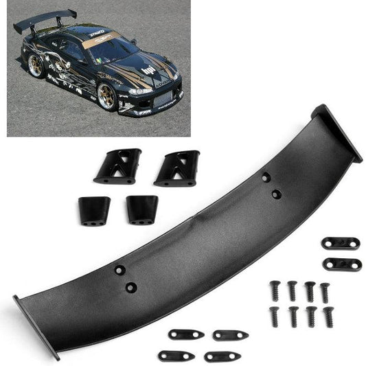 HPI Racing 85612 GT Wing Set Type C 10th Scale Black RTR Sprint 2 / E10 - PowerHobby