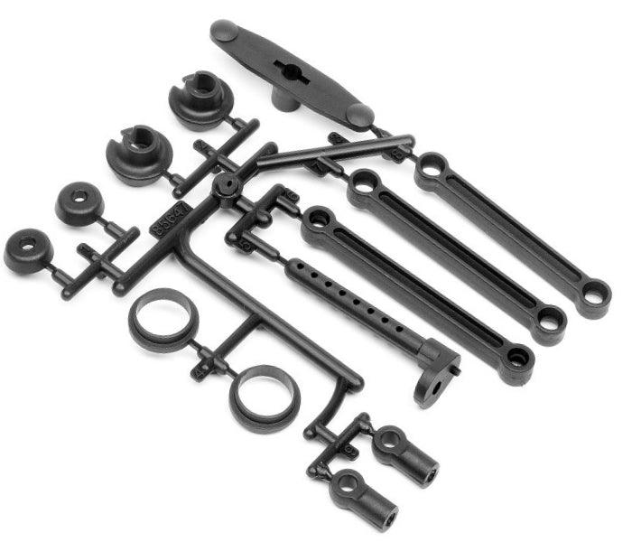 HPI Racing 85647 Shock Part & Rod Part Set Brama B10 - PowerHobby