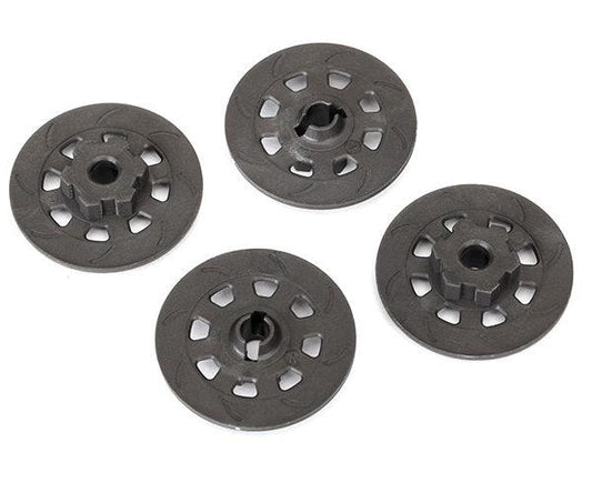 Traxxas 8569 Wheel hubs hex disc brake rotors (4) Desert Racer - PowerHobby