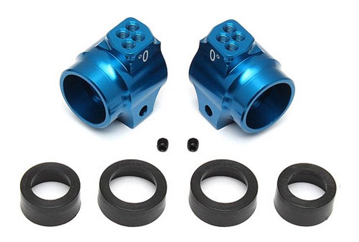 Associated 91548 Aluminum Rear Hub Blue Trophy Rat DR10 ProSC10 RC10B5 RC10B6D - PowerHobby