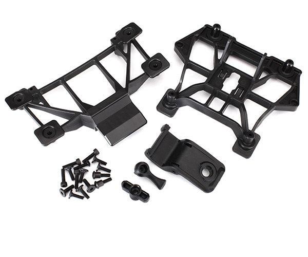 Traxxas 8615 Body mounts front & rear w/ shoulder screws E-Revo VXL - PowerHobby