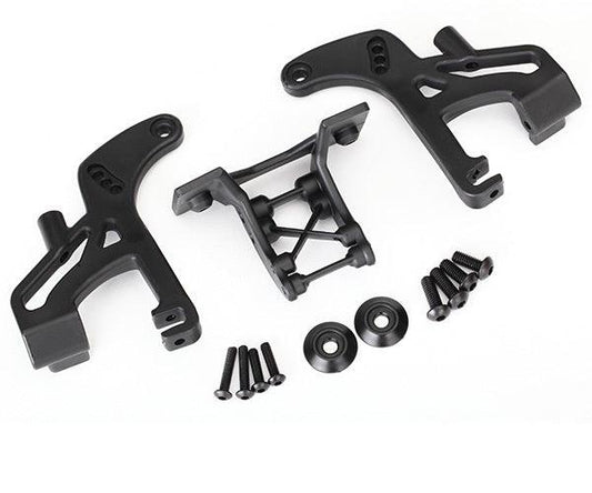 Traxxas 8616 Wing mounts low profile E-Revo VXL BL - PowerHobby