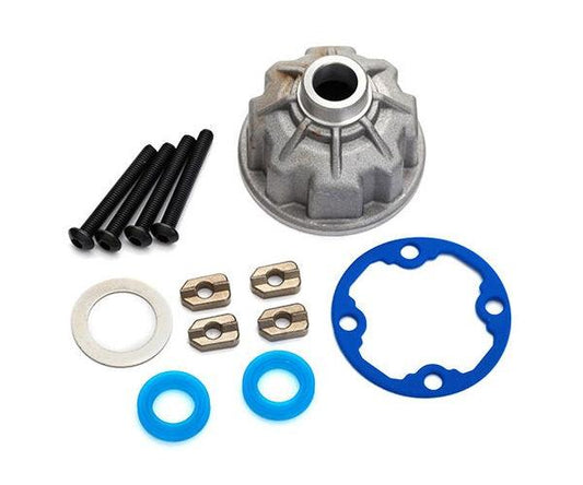 Traxxas 8681X Carrier differential Kit Aluminum E-Revo VXL Brushless - PowerHobby