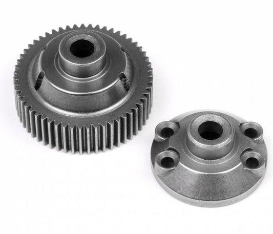 HPI Racing 86866 Drive Gear 55T Diff Case Set Sintered Metal Firestorm RTR - PowerHobby