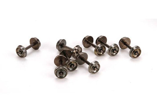 Athearn ATH90501 HO 33" Metal Wheelset Long Axle (8) - PowerHobby