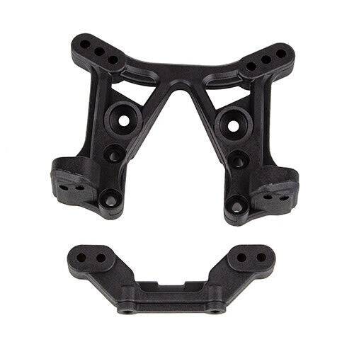 Team Associated ASC72038 DR10M Front Shock Tower & Rear Ball Stud Mount - PowerHobby