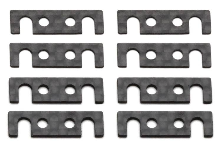 Associated 31630 Carbon Fiber Arm Mount Shims Inner TC6 (8) - PowerHobby