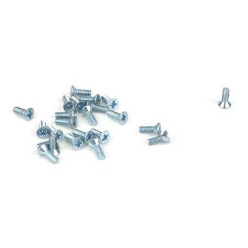 Athearn ATH99007 HO Scale 2-56 x 1/4" Flat Head Screw Set (24) - PowerHobby