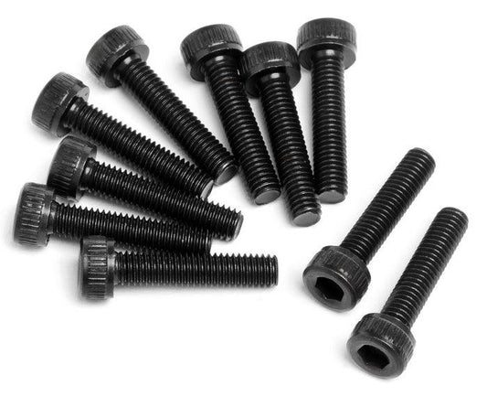 HPI Racing 94368 Cap Head Screw M3x14mm (10pcs) HB R10 - PowerHobby