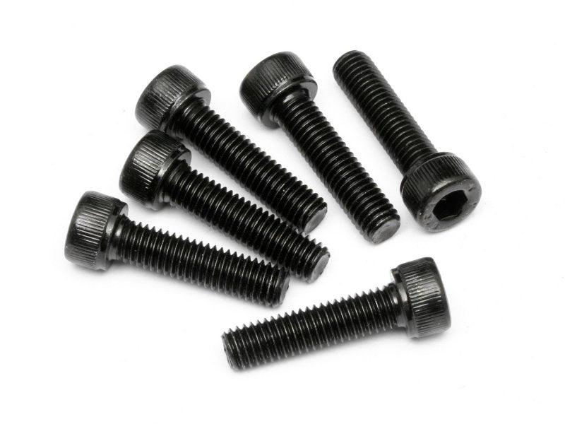 HPI Racing 94707 Cap Head Screw M5x20mm (6) 4.0mm Hex Socket Baja - PowerHobby