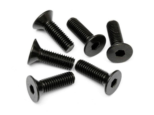 HPI Racing 94730 Flat Head Screw M5x16mm (3.00mm Hex Socket/6pcs) Baja - PowerHobby