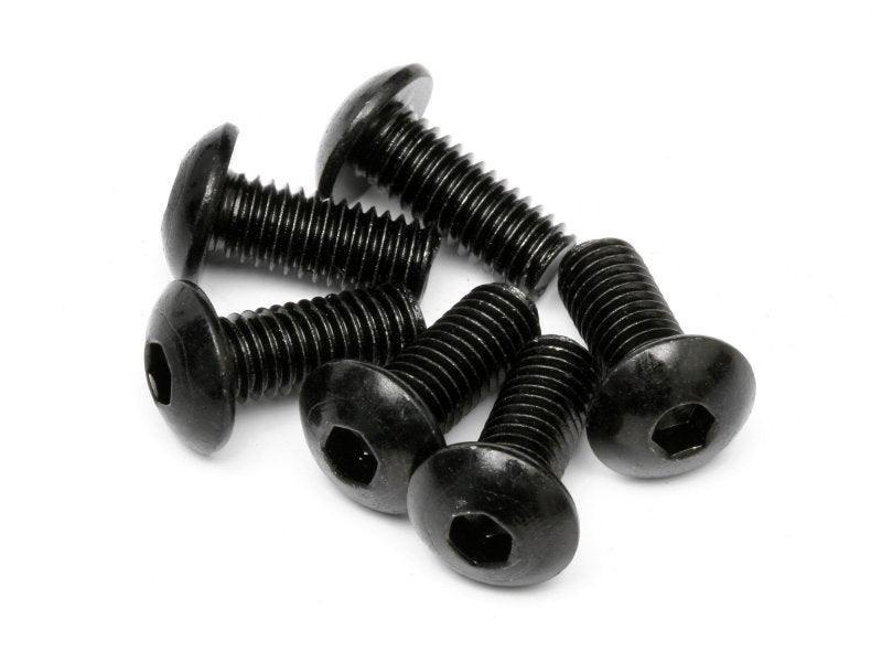 HPI Racing 94754 Button Head Screw M5x12mm Hex Socket (6 pieces) Baja Super - PowerHobby