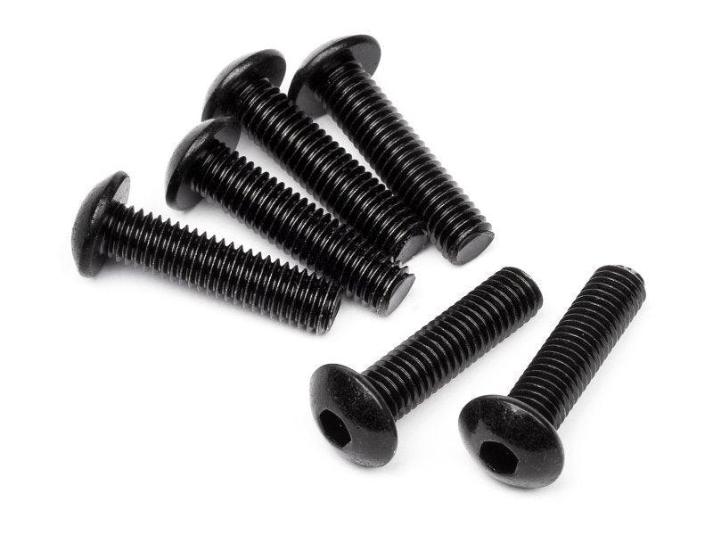 HPI Racing 94757 Button Head Screw M5x20mm 3.0mm Hex Socket (6 pieces) Baja - PowerHobby