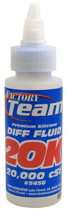 Associated 5456 Silicone Diff / Differential Fluid 20000 cSt 2 oz - PowerHobby