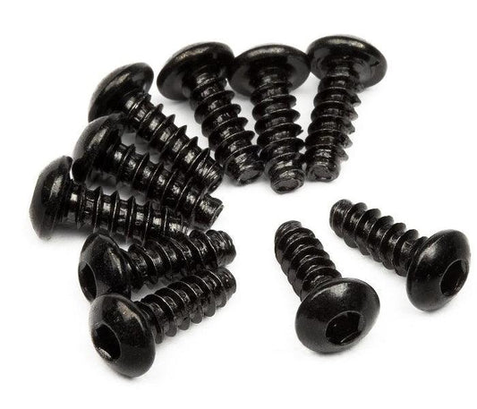 HPI Racing 94353 TP Button Head Screw M3x8mm Hex Socket (10) Cup Racer - PowerHobby