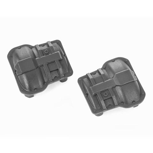 Traxxas 9738-GRAY TRX-4M Front or Rear Axle Covers (2) - PowerHobby