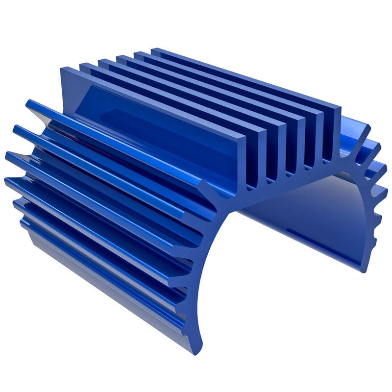 Traxxas 9793-BLUE TRX-4M Aluminum Heat Sink BLUE Titan 87T - PowerHobby