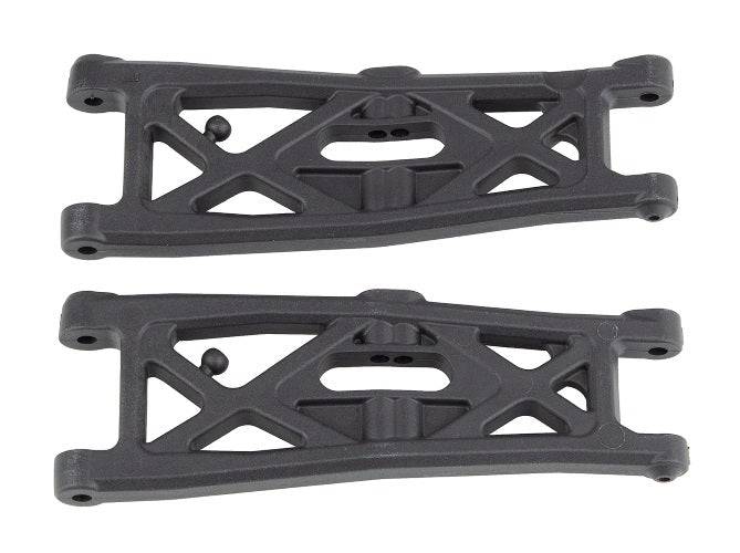 Associated 71139 RC10T6.2 Front Suspension Arms, Gull Wing Carbon Fiber - PowerHobby