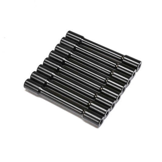 Losi LOS241072 Aluminum Crossbar End Plates Black 8 TLR Tuned LMT - PowerHobby