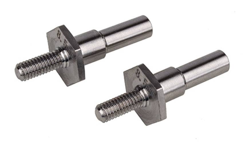 Team Associated 71112 Titanium Front Axles, 8.5mm RC10T6.1 RC10SC6.1 RC10SC6.2 - PowerHobby