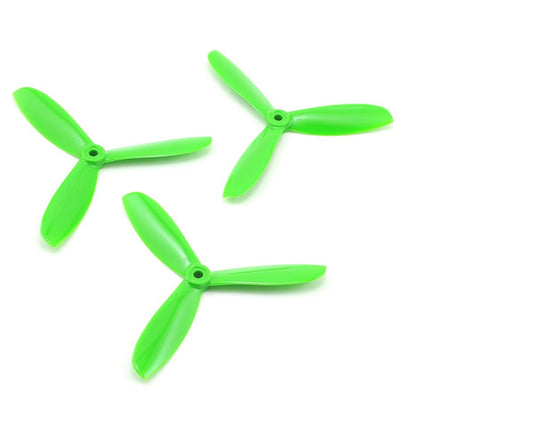 Blade BLHA1003 FPV 5x4 Tri-Blade Racing Drone Propellers Green - PowerHobby