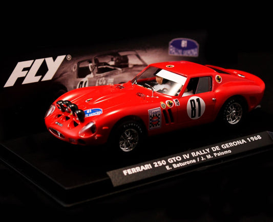 Fly Ferrari 250 GTO Rally Gerona 1968 Eugenio Baturone Flyslot Slot Car 1/32 - PowerHobby