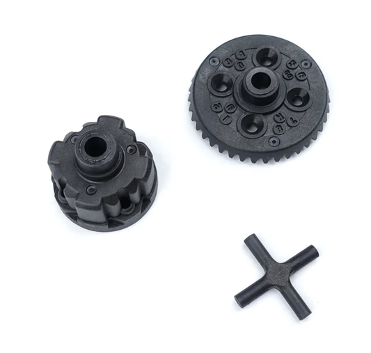 3RACING SAK-D501/A Plastic Gear Differential Housing 1/10 For SAKURA D5 - PowerHobby